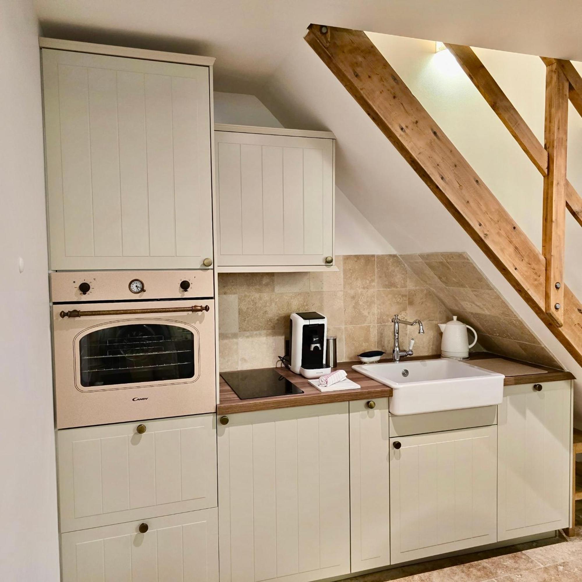 Le Cottage Maisonnette Dans Corps De Ferme Ollainville Bagian luar foto